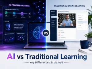 AI Learning vs Traditional Online Learning