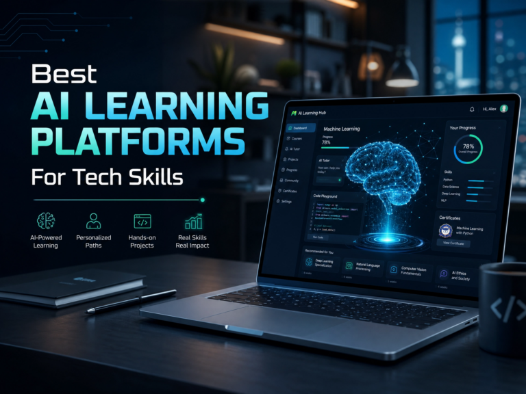 Best AI-Powered Online Learning Platform for Tech Skills