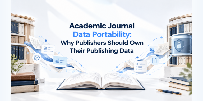 Academic Journal Data Portability: Why Publishers Should Own Their Publishing Data
