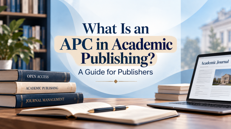 What Is an APC in Academic Publishing? A Guide for Publishers